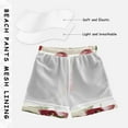 thumbnail image 3 of FORMRS Boys Swim Trunks Quick Dry Mesh Liner Boardshorts Sizes XS-XL, Cute Cherry, 3 of 7
