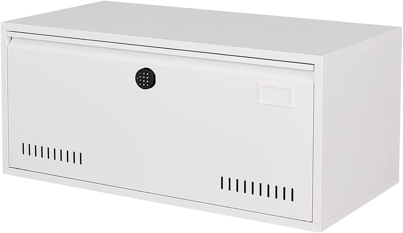 Lateral File with Fingerprint Lock, Lockable Lateral Filing