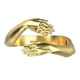 thumbnail image 3 of Minnieouse Anillo abierto para fiestas, nudillos, joyería de mano, esposa, marido, novias, novios, regalos, accesorios de decoración, plata Ropa, zapatos y accesorios Miscelánea Oro, 3 of 6