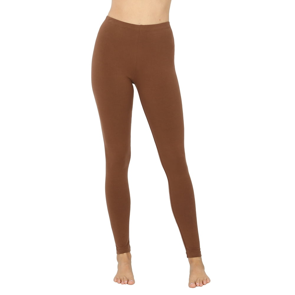 walmart ladies brown leggings