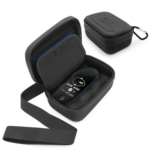 CASEMATIX Carry Case Fits Blue Tees Golf Ringer and Accessories, Travel Case Only for GPS Handheld Range Device