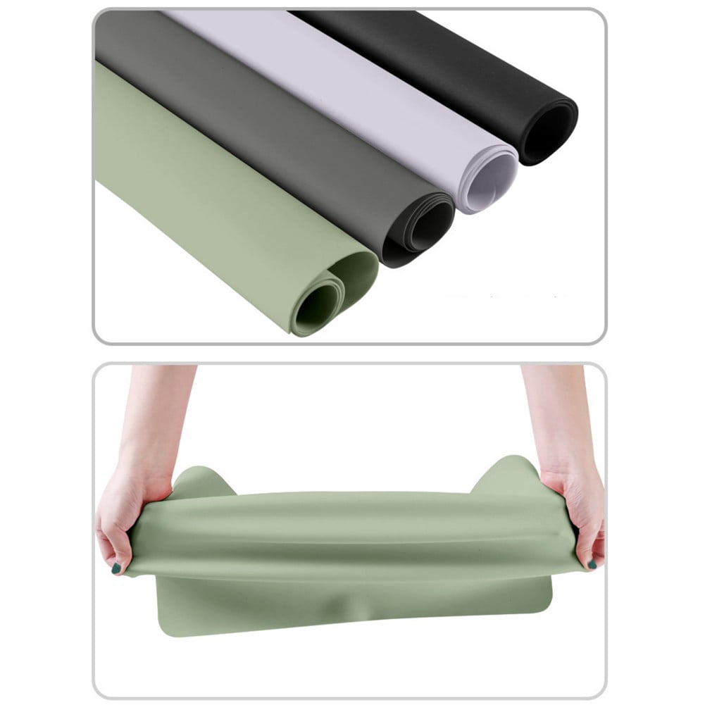AFQH 4PCS Silicone Baking Mat Rolling Dough Pad Oven Heat Insulation Placemat 40x30cm