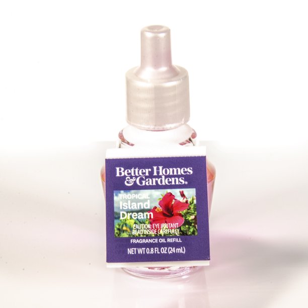 Tropical Island Dream Fragrance Oil Refill, Better Homes & Garden, 24