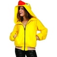 thumbnail image 2 of RG Costumes  Tub Time Ducky Hoodie Adult Costume, Small - Yellow, 2 of 4