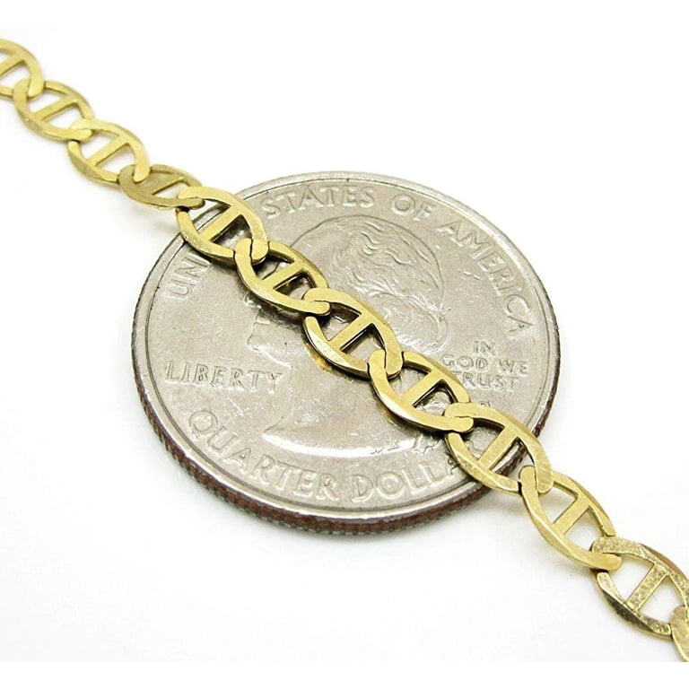 10K Mam Cuban Chan Yellow Gold Lnk Necklace Hollow 3mm - Etsy 10K Mam Cuban Chan Yellow Gold Lnk Necklace Hollow 3mm - Etsy