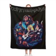 thumbnail image 1 of Manta ultra suave de Whitesnake, manta de franela, cómoda y cálida para sala de estar, sofá, cama, 40 x 60 pulgadas, 1 of 8