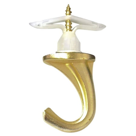 

The Hillman Group 122408 Large Brass Versa Hook 1-Pack