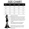 thumbnail image 7 of INSPIRE CHIC Women's Sequin Cocktail Dress Maxi One Shoulder Mermaid Prom Evening Wedding Dresses M Burgundy, 7 of 7