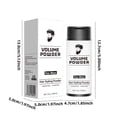 thumbnail image 3 of Polvo texturizante para hombres de aplicación instantánea que añade textura y volumen. Ingredientes naturales. Polvo para cabello de fijación fuerte para hombres. 15 g. Polvo para cabello seco., 3 of 9