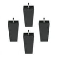 thumbnail image 4 of 4pcs Furniture Square Riser Leg Feet for Sofa / Chair 115mm, 4 of 6