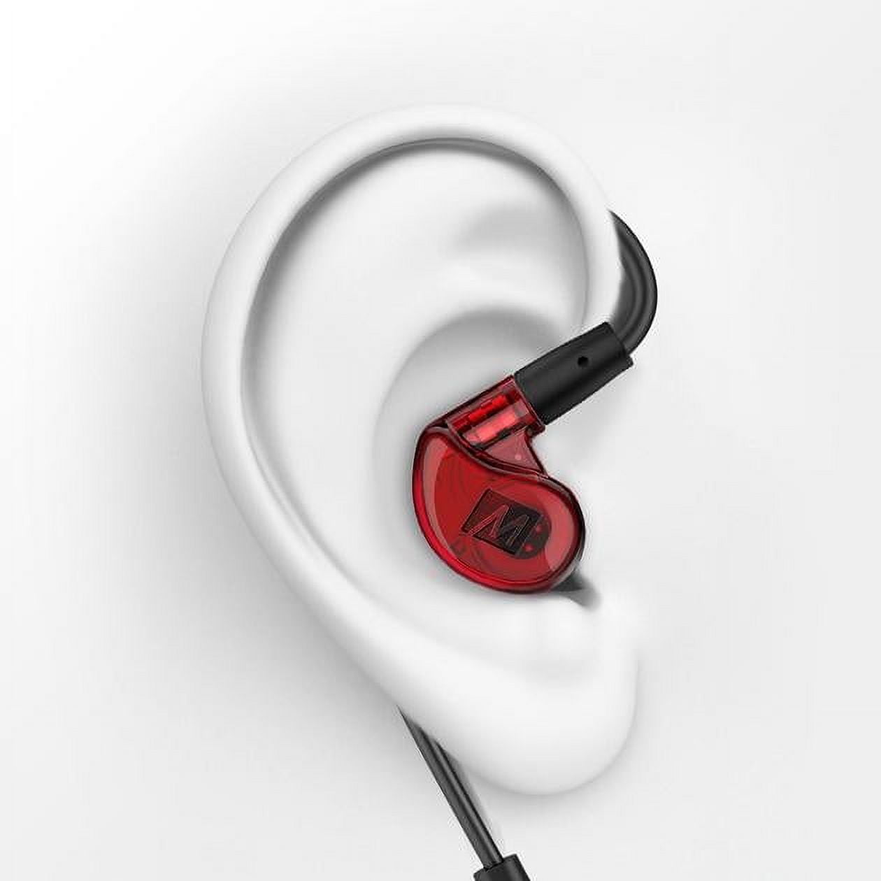 MEE audio M6 PRO In Ear Monitor Headphones for Musicians, 2nd Gen Model With Upgraded Sound, 2 Cords