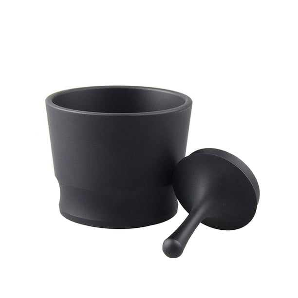Recolector De Café En Polvo, Anillo De Dosificación Negro, Prensa De Aleación De Aluminio, Mango De Café, Recolector De Polvo, Accesorio Para Molinillo De Café Yuarrent HA025325-02