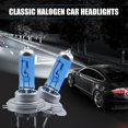 2 PCS H7 Car Halogen Bulbs, Ultra White Light Bulbs, 12V 100W Front Fog