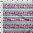 thumbnail image 2 of oneOone Polyester Lycra Fabric Ethnic Block Printed Fabric 1 Yard 56 Inch Wide, 2 of 4
