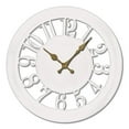 thumbnail image 2 of Ashton Sutton WAC848 Round Quartz Analog Wall Clock, See Thru Black Case, 2 of 2