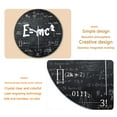 small wall clock Quiet operation dining room Chemistry Creative Wall