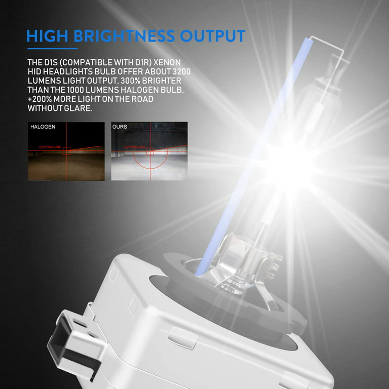 Haizg D3s D3r 35W 4300K 6000K 8000K CE RoHS D3s Xenon Headlight