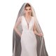 thumbnail image 1 of Bridal Veil Tulle Cathedral Length Wedding Veil With Hair Comb Easy Attachments Bride Veil Wedding Accessory 110inch, 1 of 4
