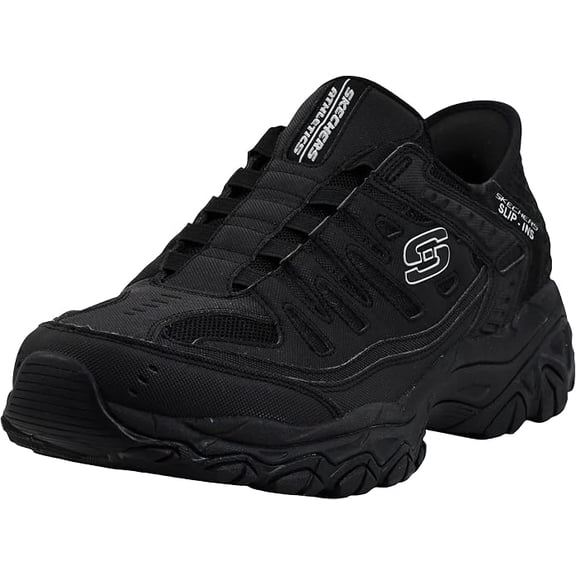 Skechers Men's Slip-In Sneakers, After Burn Memory Fit, Ridgeburn, Hands Free Shoes