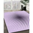 thumbnail image 3 of Ahgly Company Machine Washable Indoor Rectangle Transitional Rich Lilac Purple Area Rugs, 8' x 10', 3 of 7