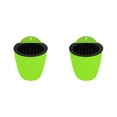 thumbnail image 4 of kurtrusly Flowerpot With Self-watering Feature Special For And Durability Space-saving Green 11*11cm 2Set, 4 of 6