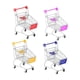 thumbnail image 5 of 4 piezas de carrito de compras para niños, mini supermercado, juguete de almacenamiento, adorno, juguetes para la casa de juegos, carrito de empuje, 5 of 9