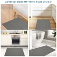 thumbnail image 6 of Jokapy Non-Skid Polyester Kitchen Rug, Absorbent Kitchen Floor Mat, 24" x 36", Gray, 6 of 11