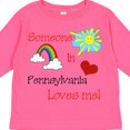 thumbnail image 4 of Inktastic Someone in Pennsylvania Loves Me Boys or Girls Long Sleeve Toddler T-Shirt, 4 of 5