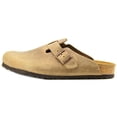 thumbnail image 3 of Zueco Birkenstock Boston Classic Arch Tobacco de piel marrón, 3 of 5