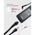 thumbnail image 4 of Cargador Compatible para Laptop Acer 19V 3.42A (Punta 3.0mm*1.0mm) Marca Siafu SIAFU Acer Chromebook / Punta delgada Delgada 3.0x1.1m/ 19v 3.42a, 4 of 9