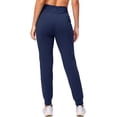 thumbnail image 3 of Women's Fleece Lined Joggers High Waisted Water Resistant Thermal Winter Sweatpants Running Hiking Pockets, 3 of 7