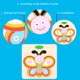 thumbnail image 2 of D Toddler Educational Wooden Puzzle 3D Shape Toy For Preschool Kids Learning, 2 of 4