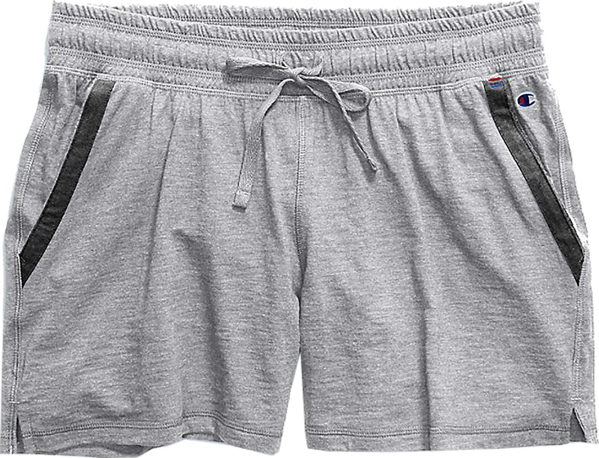 champion heathered jersey shorts