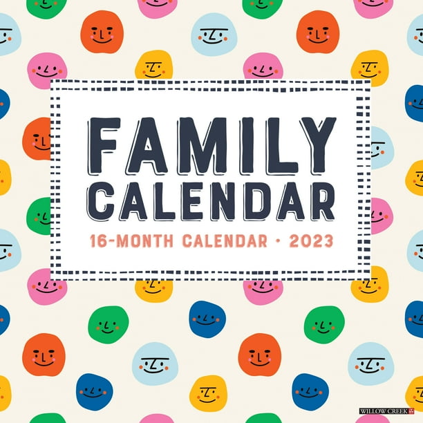 Family Planner 2023 Wall Calendar