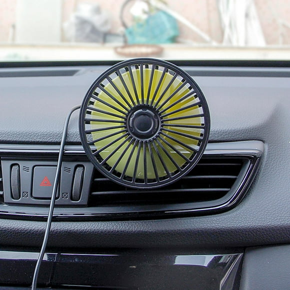 Ventilador USB de 5V Colco Enfriador de aire Ventilador personal Bajo ruido Ventilador del salpicadero del coche