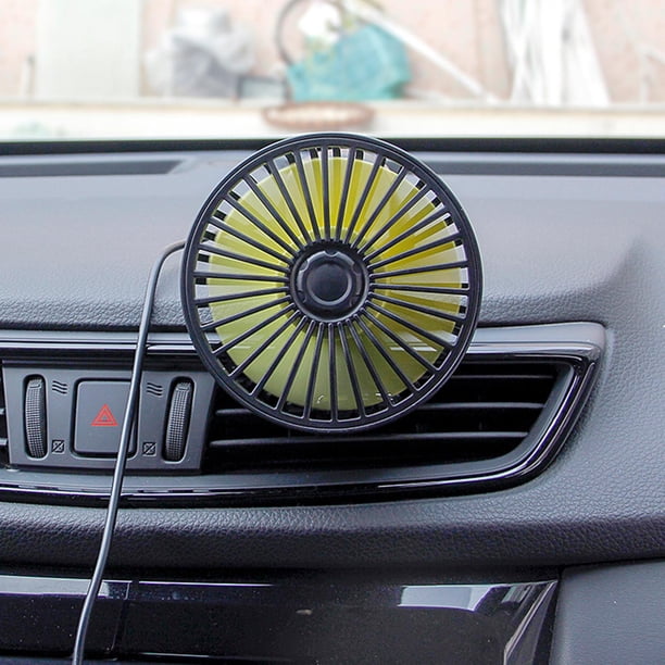 Ventilador USB de 5V Colco Enfriador de aire Ventilador personal Bajo ruido Ventilador del salpicadero del coche