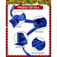 thumbnail image 2 of Cinta decorativa FAKILO satinada 15 cm x 20 m azul, 2 of 6