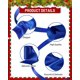 thumbnail image 2 of Cinta decorativa FAKILO satinada 15 cm x 20 m azul, 2 of 6