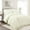 Ivory, variant on Lush Decor Reyna 100% Cotton Duvet Cover White 3Pc Set Cal King