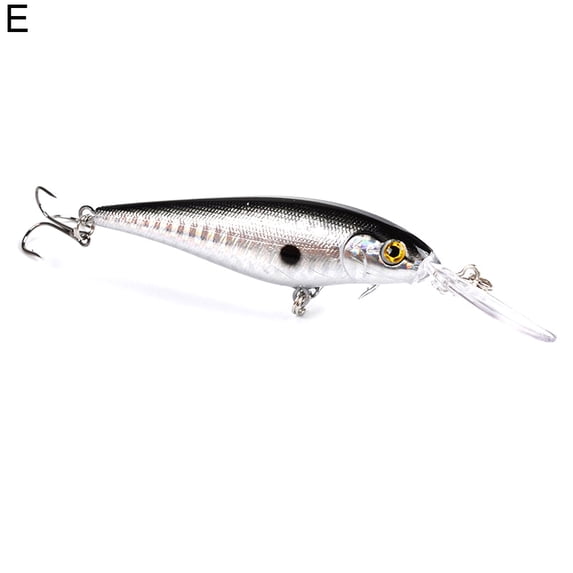 11.5cm 10.5g Artificial Hard Bait Treble Hook Fishing Lure Swimbait Crankbait for Trout Minnow Popper