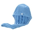 thumbnail image 6 of Vikakiooze 2022 Home Storage and Organization Coral Velvet Thickening To Increase Soft Absorbent Shower Cap Dry Hair Towel, 6 of 7