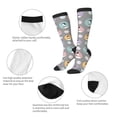 thumbnail image 6 of Easygdp Cute Geese Soccer Socks Sport Knee High Socks Calf Compression Athletic Socks for Men and Women, 6 of 9