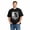 Black-64, variant on American Flag Shirts Men: 4th of July Patriotic T-Shirt USA Print Independence Day Tee Casual Tops