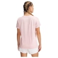 thumbnail image 2 of Camiseta Under Armour Mujer Tech Twist Cuello en V XXL Rosa/Blanco, 2 of 2