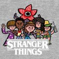thumbnail image 2 of Netflix Toddler's Stranger Things Animated Characters Logo Graphic T-Shirt, 2 of 3