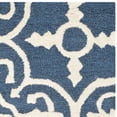 thumbnail image 3 of Safavieh Cambridge 2' X 3' Hand Tufted Wool Rug in Navy and Ivory, 3 of 4