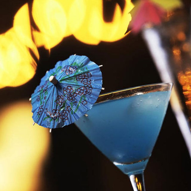 144Pcs Colorful Mini Cocktail Umbrella Sticks Party Cake Juice Drinking Parasol Decor Random Color