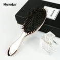 thumbnail image 5 of IMY-1pc Nylon & Boar Bristles Air Cushion Scalp massager Hair Brush for hair growth, Silver, 5 of 6