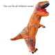 thumbnail image 2 of Traje inflable divertido de dinosaurio de Halloween Tyrannosaurus Rex Traje inflable de dinosaurio musculoso para montar, 2 of 5