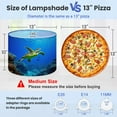 thumbnail image 2 of Linen Drum Lampshades Green Sea Turtle Hawaii 13"x13"x10" Light Shade for Table Lamps Floor Lamps Drum Lamp Shades Lampshade Replacement Assembly Required, 2 of 8